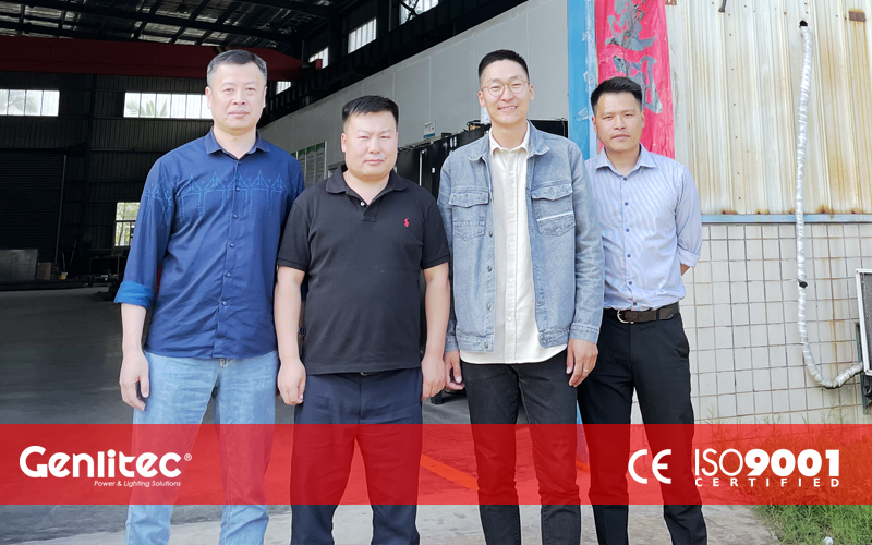 Renowned Mongolian Mining Equipment Supplier visited GENLITEC POWER