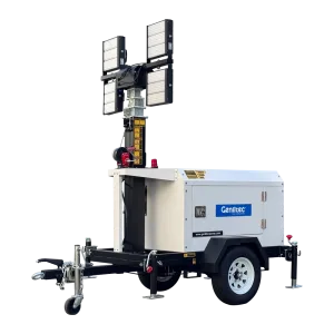 7m Manual 4x400W LED Light Tower with YANMAR 3TNV76 Engine